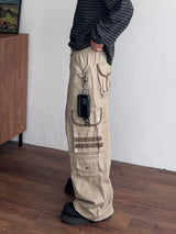 Track Utility Cargo Pants (3color) (No.999)