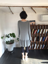 Scandi striped dress (3color)