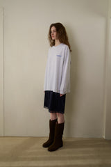 ヒアスリーブTシャツ_メランジ