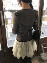 カボラップビスチェボーダーTシャツ