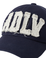 25FW ADLV APPLIQUE EMBO BALL CAP