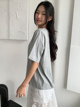 エアーUネックルーズTシャツ (5C)