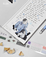 PET Aurora Butterfly Kiss Cut Tape