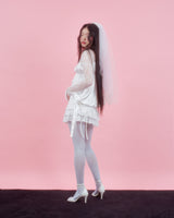 コサージュパフブラウス [IVORY]