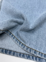 107 Damaged Wide Denim Pants