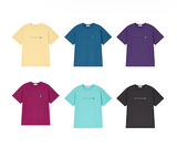 slogan t-shirt overfit / ash