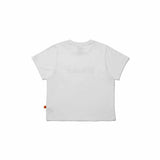 (WOMAN) ビッグロゴ半袖Tシャツ【ホワイト】