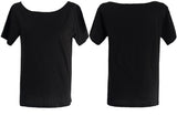ルーズフィットベーシックオフショルダーT (4color)