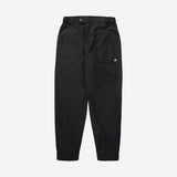 Poly Cotton Cargo Pants - BLACK