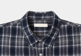Landwai 3171 Daily Overfit Check Long Sleeve Shirt