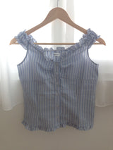minion sleeveless blouse