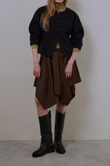 Balloon cardigan_black