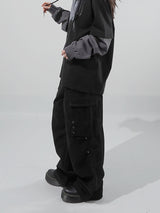 (UNISEX) アイレットコットンカーゴパンツ