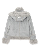 REVERSIBLE SHEARLING JACKET(BLUE)