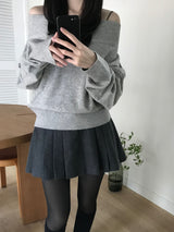 Chloe Wool Pleats Skirt (3 colors)