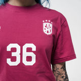 REC RUIT トレーニーホリガンシンボルTシャツ (PINK)