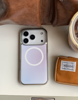 [MADE]イーブニング シルバーエポキシ MagSafe iPhoneケース