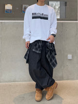 Non-Fade Balloon Denim Pants (No.854)
