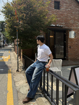 クラップマッスルロールアップショートスリーブTシャツ