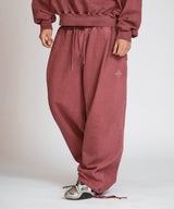 P. Basic cross sweat Pants _ Solid pink 