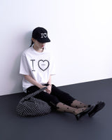 Button Love T-shirt (White)