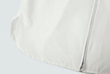 BIG COLLAR 2WAY ZIPPER SHIRT (FOR WOMEN)