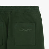 Stranger Relax Fit Logo Sweatpants (Green)