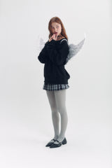Candy Pleats Skirt (Black)