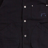 WIDE POCKET WORK JACKET (UNISEX)_SYF3JK01BK