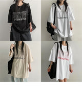 VD Boxy Loose Short-Sleeved T-Shirt