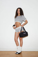 【即日発送】Bebe sport bag - black
