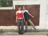 Pigmented Cotton Twill Pants (3color)