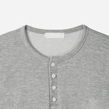 Day Henley Neck Crop Long Sleeve T