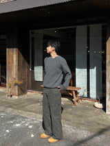 スキューダイアゴナルジッパーニット – M / L (6 Colors)
