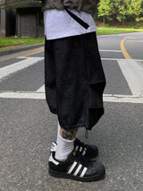 Nonfade denim half pants 2C