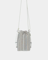 Hippie stripes mini bag IVORY