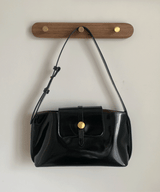 Vintage Leather Classic Shoulder Bag