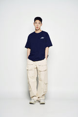 25SS ADLV エイリアン半袖Tシャツ ダークネイビー