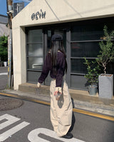 メガDリングワイドパンツ (2colors)
