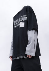 BBD ヒッデンスローガン Tシャツ (ブラック)