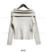 Shimizu Ribbed Off Knit