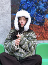 #CR Nordic Boa Fleece Zip-up (3color)