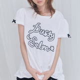 [FANCY X DUSTY] Zzz ダスティーサロンパジャマトップ (BLACK) F25NM1018