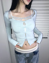 Bocchi layered top (2 color) 