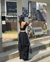 4WAY Cargo Detachable Bermuda Long Wide Pants