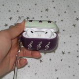 Music Eggplant purple Gloss AirPod Case