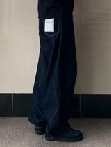 Quia Non-fade Dart Balloon Denim Pants