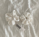 Satin Lace Scrunchie 