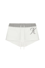 K Essential shorts, White