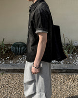 Weron Regular Denim Short Sleeve Shirt
